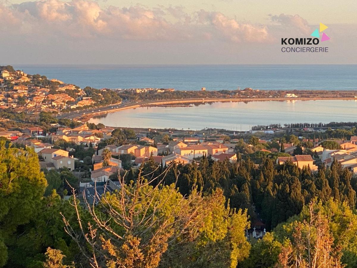 Charmant Duplex Face A La Mer Leucate Exterior photo